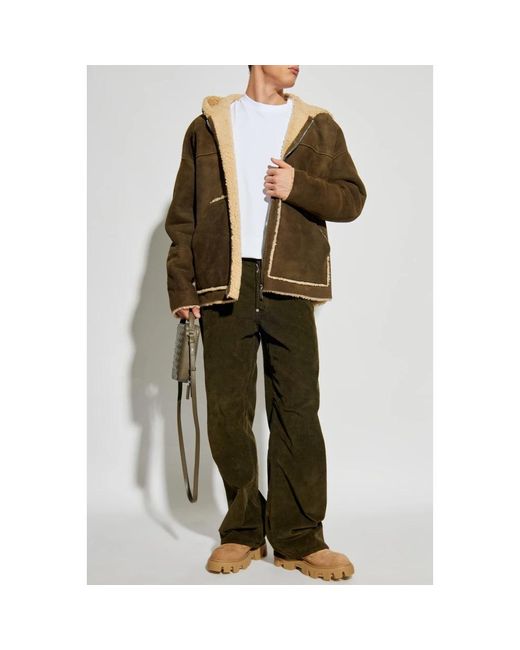 Leather Jackets DSquared² pour homme en coloris Green