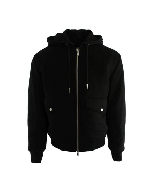 Zip-Throughs di Moose Knuckles in Black da Uomo