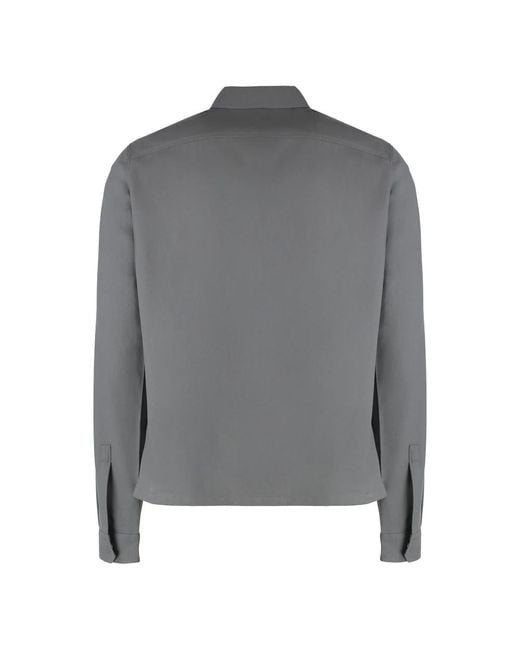 Rick Owens Gray Light Jackets for men