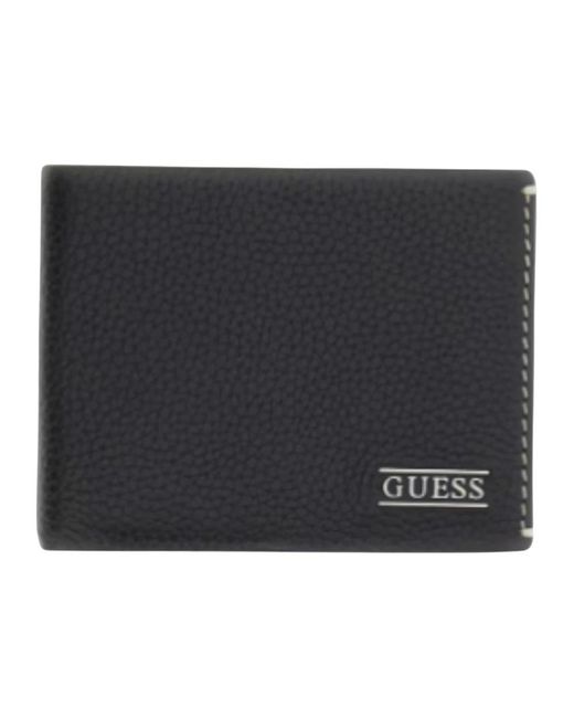Wallets & Cardholders di Guess in Black da Uomo