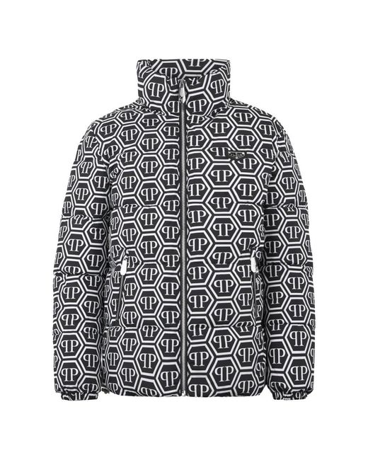 Winter Jackets Philipp Plein de hombre de color Black