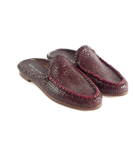 Pons Quintana Brown Mules