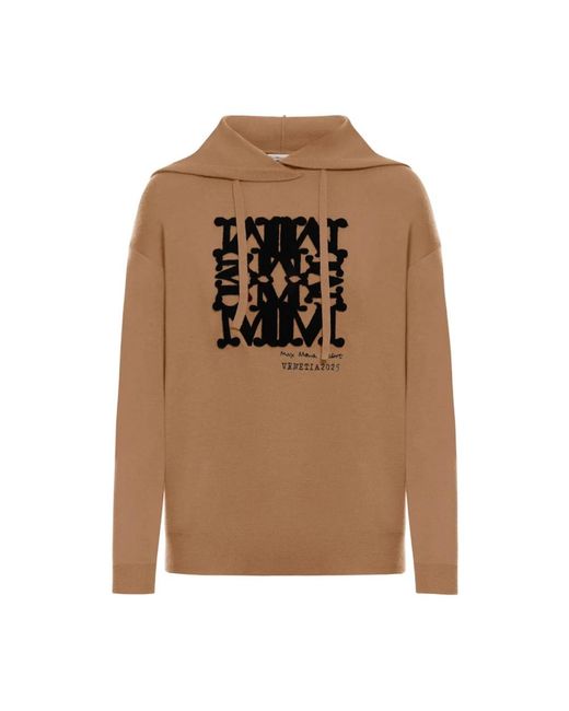 Hoodies Max Mara de color Brown