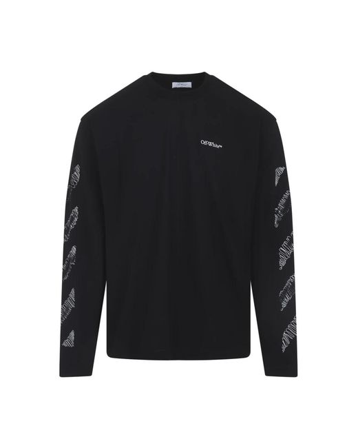 Off-White c/o Virgil Abloh Black Long Sleeve Tops for men