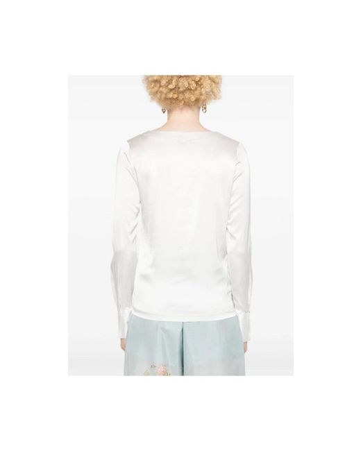 Mazzarelli White Blouses