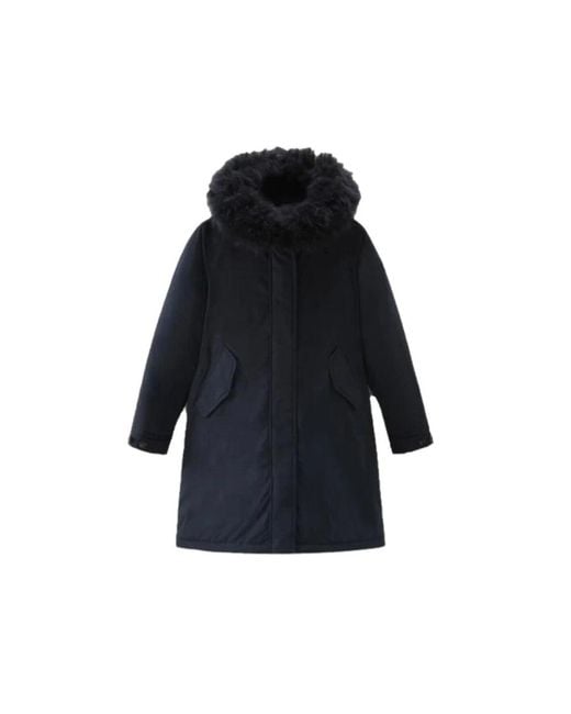 Woolrich Keystone Parka in het Blue