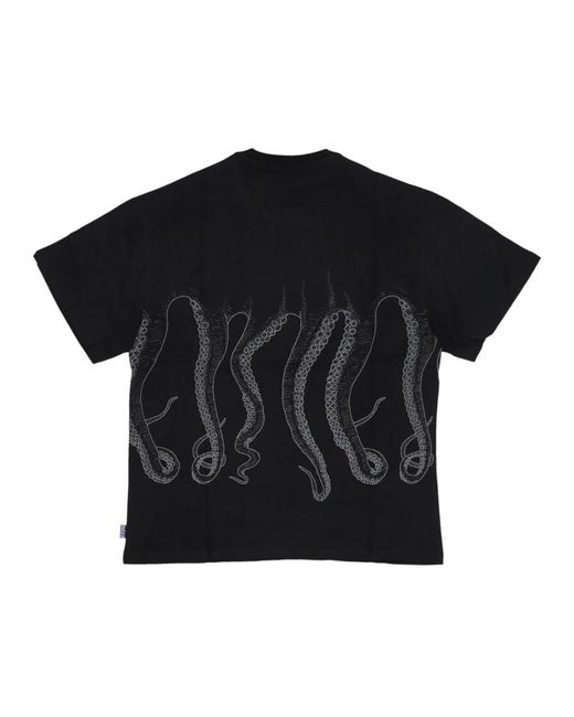 Octopus Black T-Shirts for men