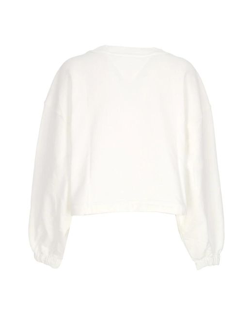 Sweatshirts di Tommy Hilfiger in White