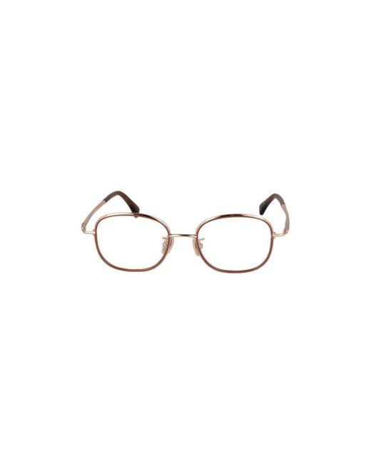 Max Mara Metallic Glasses