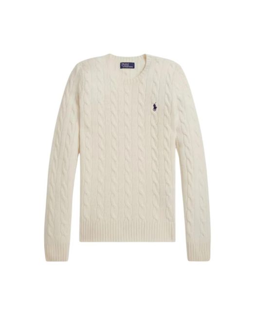 Polo Ralph Lauren Round-Neck Knitwear in het White