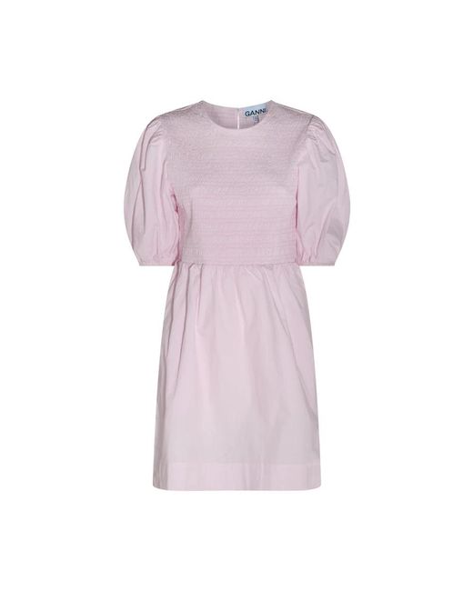 Ganni Pink Short Dresses