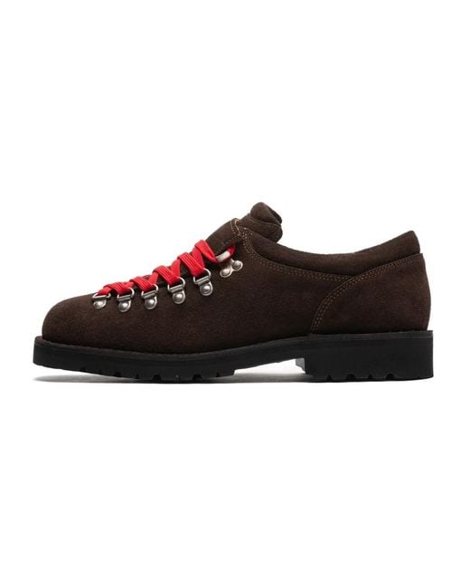 Fracap Brown Lace-Up Boots for men