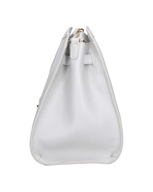 La Carrie White Shoulder Bags