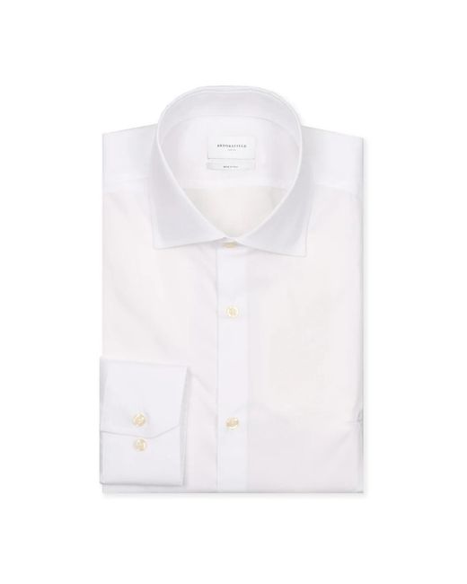 Brooksfield Formal Hemden in het White voor heren