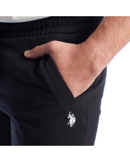 U.S. POLO ASSN. Black Sweatpants for men