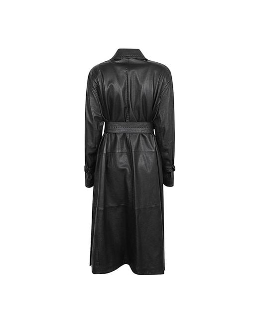 Belted Coats Max Mara en coloris Black