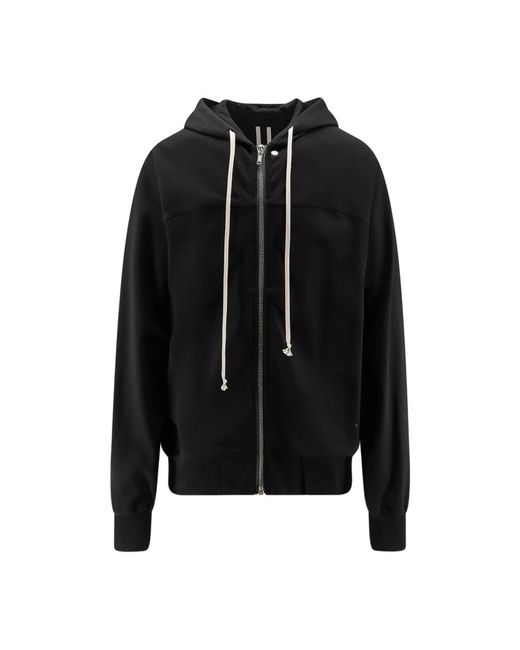 Rick Owens Black Zip-Throughs for men