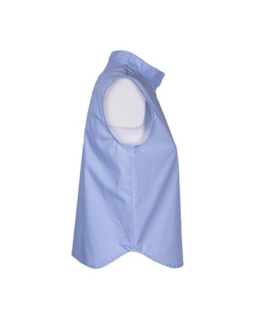 Mauro Grifoni Blue Stilvolle hemden für männer und frauen