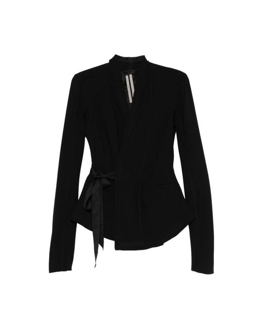 Rick Owens Black Light Jackets