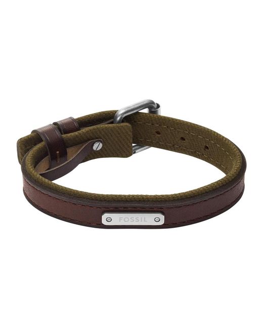 Bracelets Fossil pour homme en coloris Brown