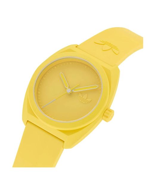 Adidas Yellow Watches