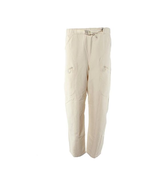 Straight Trousers The North Face de color Natural