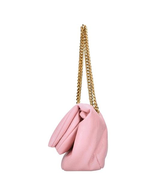 La Carrie Pink Shoulder Bags