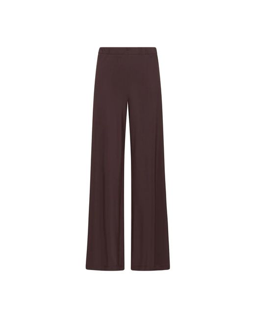 Wide Trousers di Maliparmi in Brown