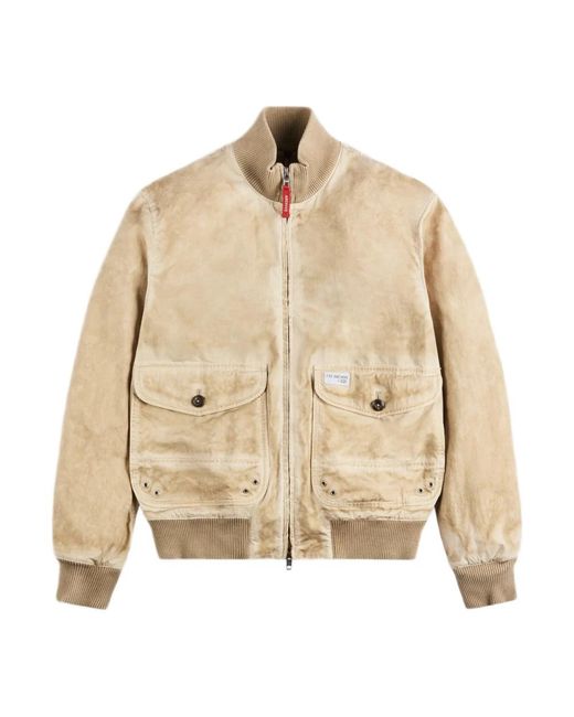 Fay Natural Bomber Jackets for men