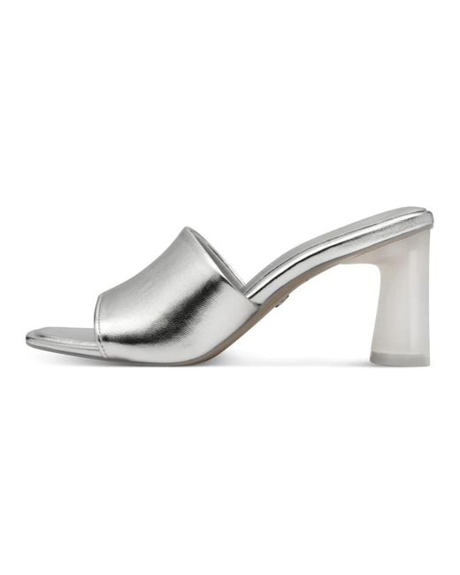 Tamaris Metallic Ledermules