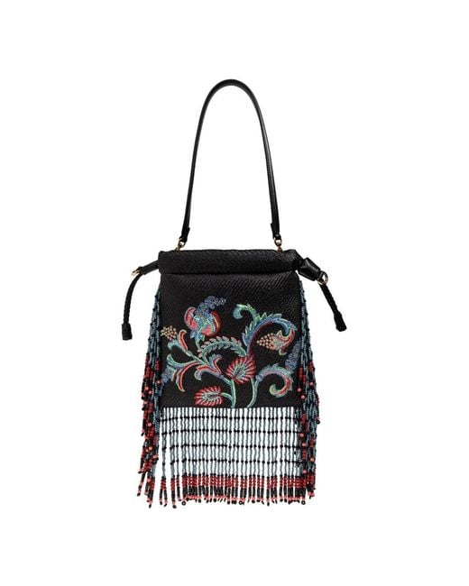 Etro Black Shoulder Bags