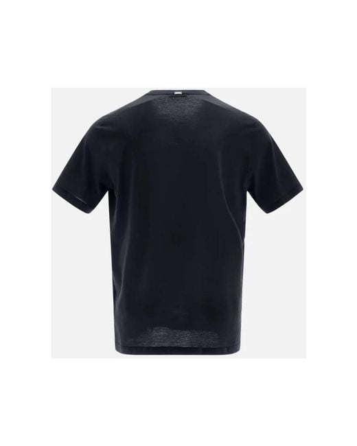 T-Shirts Herno de hombre de color Blue