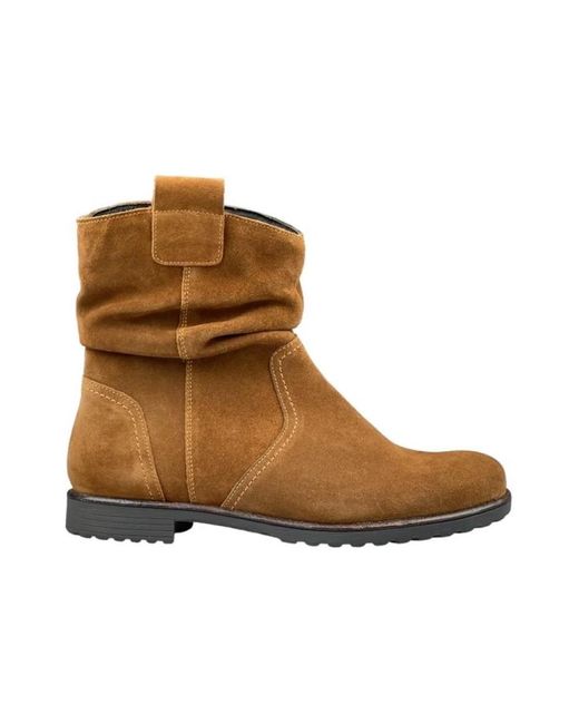 Ara Brown Velour Nüsse