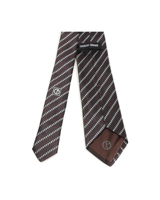 Giorgio Armani Black Ties for men