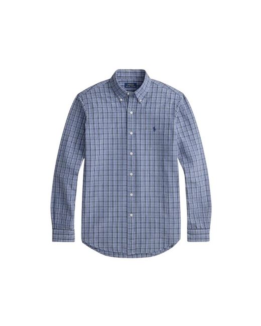 Polo Ralph Lauren Blue Casual Shirts for men