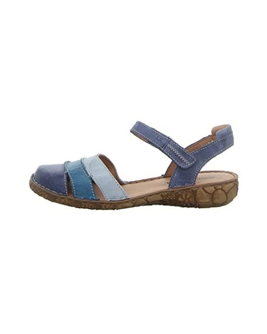Josef Seibel Blue Blaue Sandalen Für Frauen