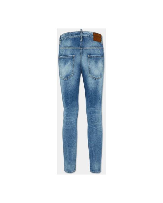 DSquared² 5-Pocket-Hose in Blue für Herren