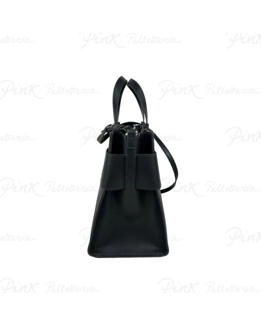 ARMANI EXCHANGE Black Shopping Bags