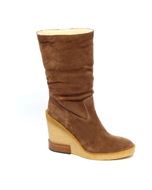 Tod's Natural Winter Boots