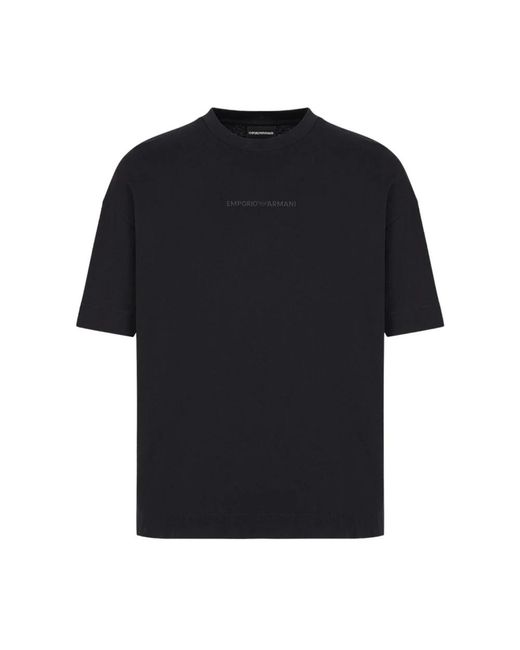 Emporio Armani T-Shirts in Black für Herren