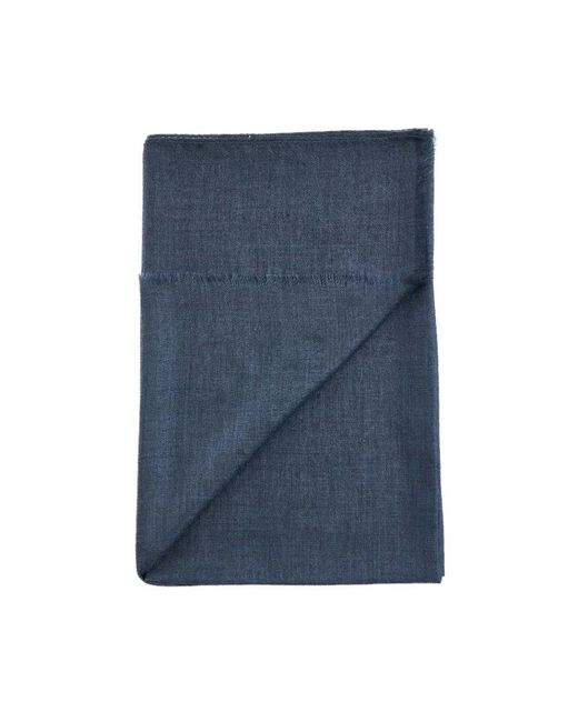 D4.0 Blue Winter Scarves for men