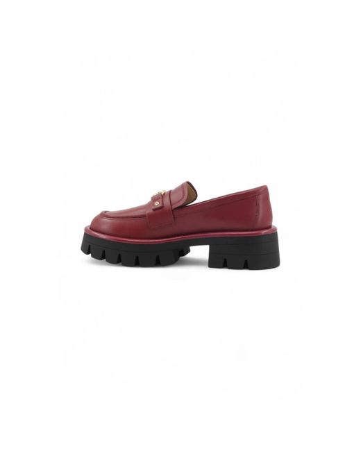 Michael Kors Red Loafers