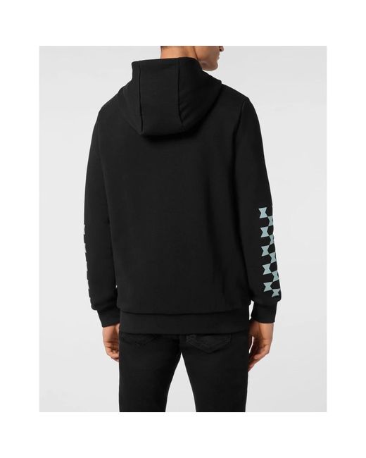 Zip-Throughs Philipp Plein de hombre de color Black