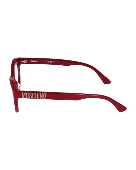 Accessories > glasses Moschino en coloris Red