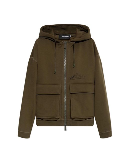 DSquared² Green Kapuzenpullover