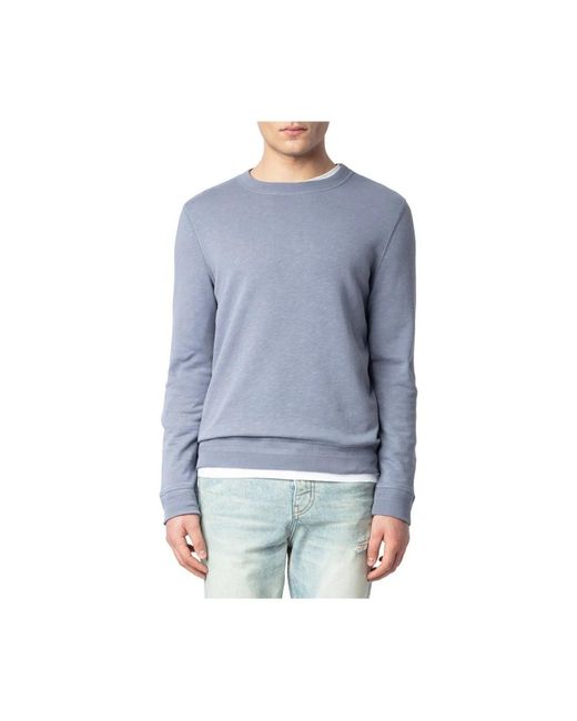 Zadig & Voltaire Sweatshirts in het Blue voor heren