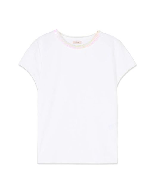 T-Shirts Oltre de color White