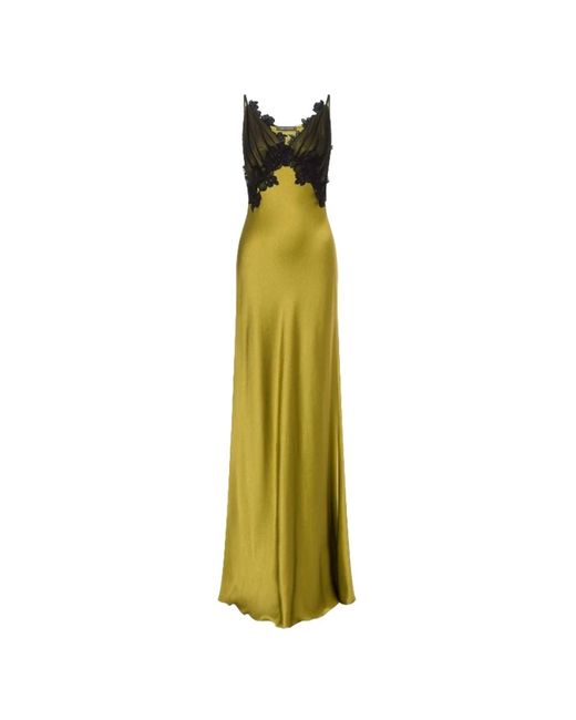 Alberta Ferretti Metallic Gowns