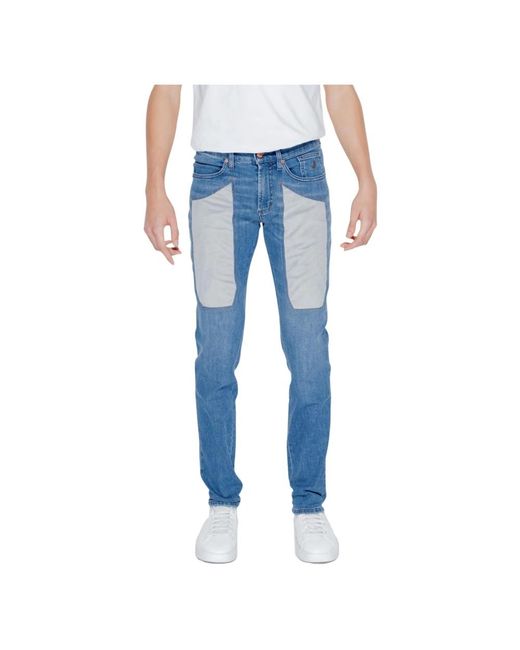 Jeans blu con tasche di Jeckerson in Blue da Uomo