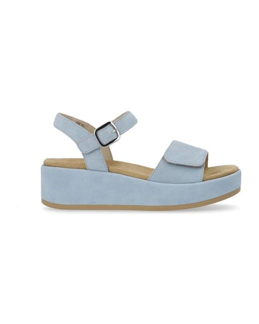 Remonte Blue Flat Sandals